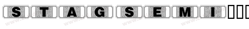 stag semi字体转换